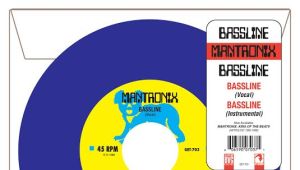 Mantronix - Bassline 7'' Blue Vinyl