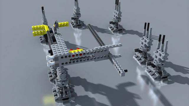 Building A Lego Millenium Falcon
