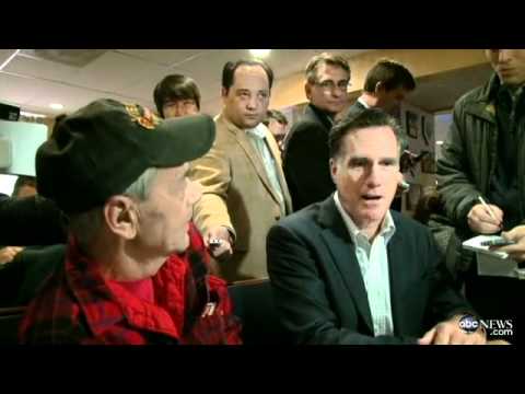Gay Veteran Confronts Mitt Romney